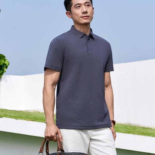 【情侣款凉感Polo衫】T800面料 弹力大 不易变形 抗皱耐磨 舒适亲肤 立体剪裁 吸湿速干 商品图4
