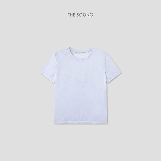 THESOONG|"冰感T"莱赛尔混纺抗皱丝滑亲肤圆领短袖T恤9064 商品图2
