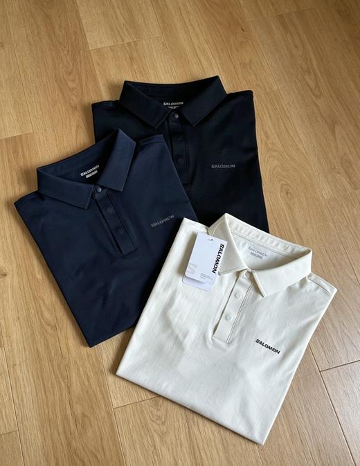 毒家！ 三色  ！ 萨L蒙SAL--OMON 透气速干抗皱 polo衫短袖 商品图2