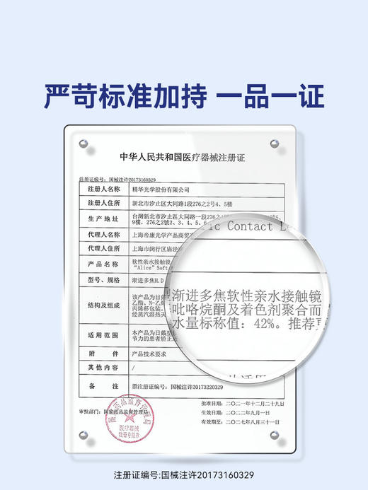 【新品】Tina媞娜美瞳半年抛智能渐进多焦透明片远近老花近视眼镜 商品图4