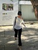 九分薄款马蹄喇叭裤808 | 轻薄透气、四面高弹、垂顺版型、简约舒适、时尚百搭 商品缩略图4