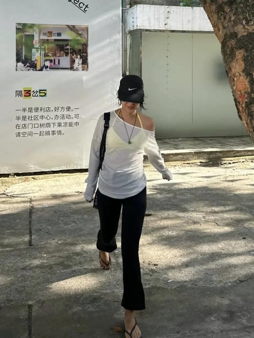 九分薄款马蹄喇叭裤808 | 轻薄透气、四面高弹、垂顺版型、简约舒适、时尚百搭 商品图4