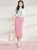 西遇韩系牛仔半身裙女夏新款开叉设计时尚复古通勤休闲H版型LTC39112 商品缩略图1