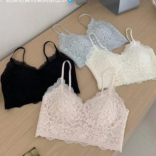 夏季性感一体式薄款蕾丝美背内衣-纪念日百货门店同款171651879 商品图0