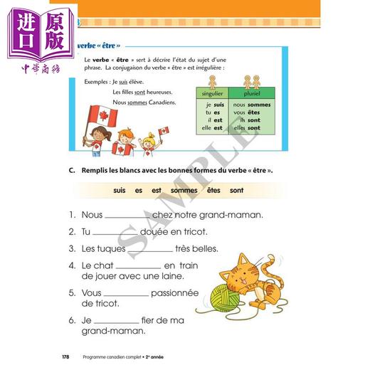 【中商原版】Programme canadien complet Grade 2 加拿大课程全攻略 2年级 法语版 数学 法语 社会研究 科学 法文原版进口 商品图3