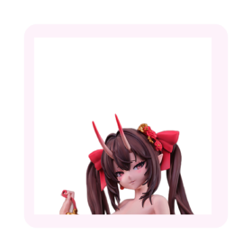 【盒损残次A类】萌香社 & Freng原画 魔角ノワール 1/6 比例手办