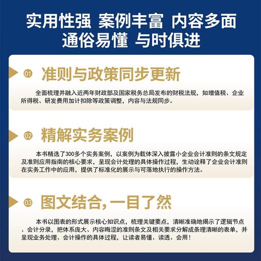 小企业会计准则案例详解与实务 条文解读+科目使用+账务处理 2026年版 商品图2