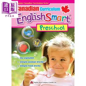 【中商原版】Canadian Curriculum Englishsmart Preschool for Kids 加拿大课程英语练习册学前班 精华版 单词字母词汇书写