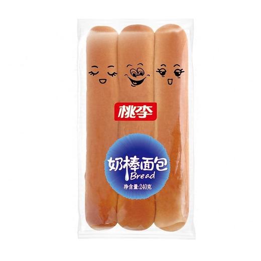 桃李240g奶棒面包.. 商品图1