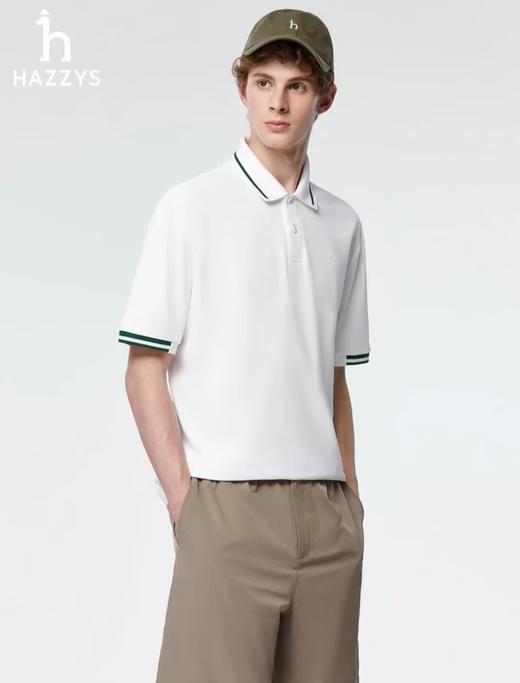 Hzs哈吉斯男士短袖POLO衫 商品图2