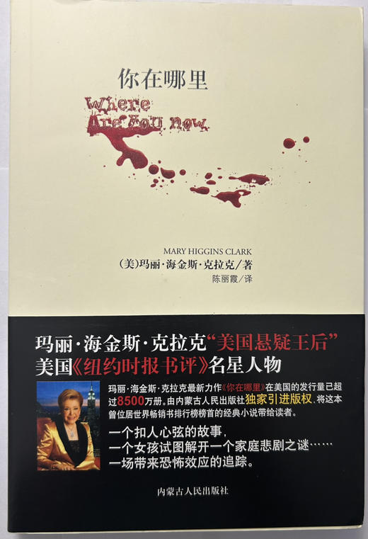 《人骨花园》《消失的蓝衣女孩》《你在哪里》《西蒙亚克的使命》《大唐狄公案》《翡翠岛》《时光隧道》《女王勋章》8本90包邮 商品图6