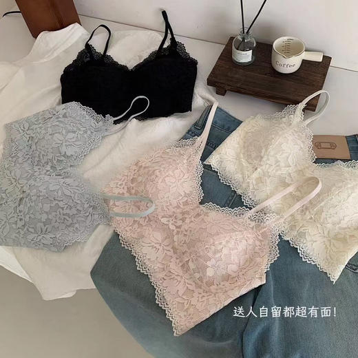 夏季性感一体式薄款蕾丝美背内衣-纪念日百货门店同款171651879 商品图5