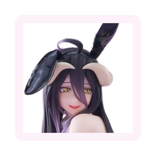 【盒损残次A类】TAITO Desktop Cute OVERLORD 雅儿贝德 兔女郎Ver. 景品手办 商品图0