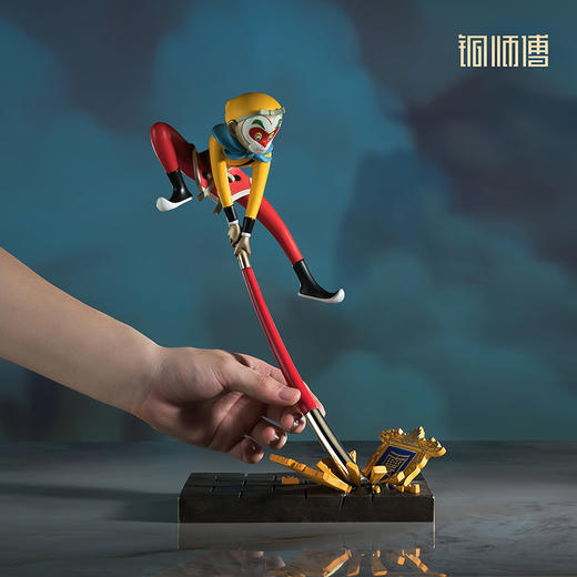 铜师傅《大闹天宫之踏碎灵霄》正版授权 孙悟空齐天大圣铜摆件 商品图4
