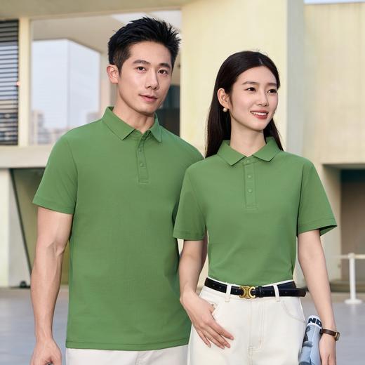 【情侣款凉感Polo衫】T800面料 弹力大 不易变形 抗皱耐磨 舒适亲肤 立体剪裁 吸湿速干 商品图2