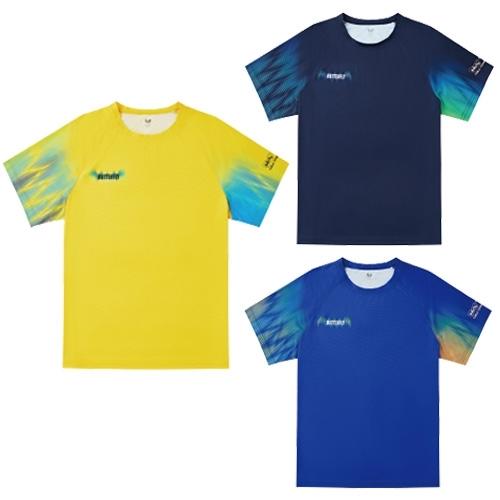 Butterfly蝴蝶乒乓球服BWH850运动T恤短袖比赛服运动衫3色可选 商品图0