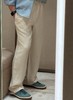 L/P同款亚麻松紧腰薄款直筒长裤 商品缩略图14