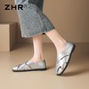 ZHR则则罗马凉鞋女2026夏季新款编织包头平底软底两穿懒人凉鞋女 商品缩略图6