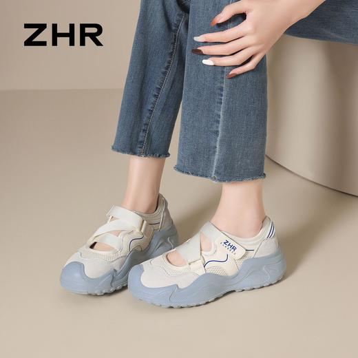 ZHR则则网面透气3.5CM增高户外运动鞋女26夏季新款轻盈休闲鞋 商品图6