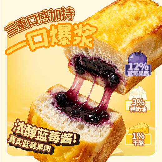 一只小叉叉黄油蓝莓包400g 商品图1