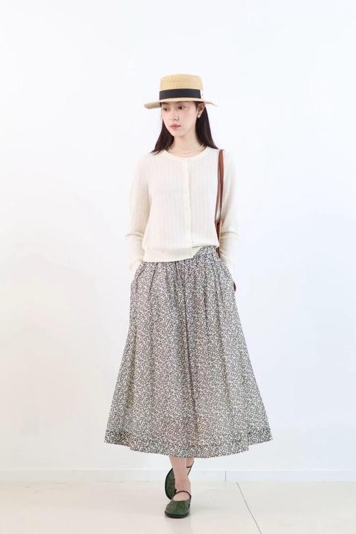 夏意漫染 步履生花！小禾同款印花半身裙 商品图3