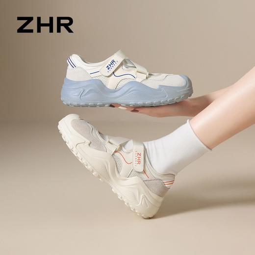 ZHR则则网面透气3.5CM增高户外运动鞋女26夏季新款轻盈休闲鞋 商品图4