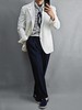 L/P同款亚麻松紧腰薄款直筒长裤 商品缩略图7