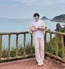L/P同款亚麻松紧腰薄款直筒长裤 商品缩略图5