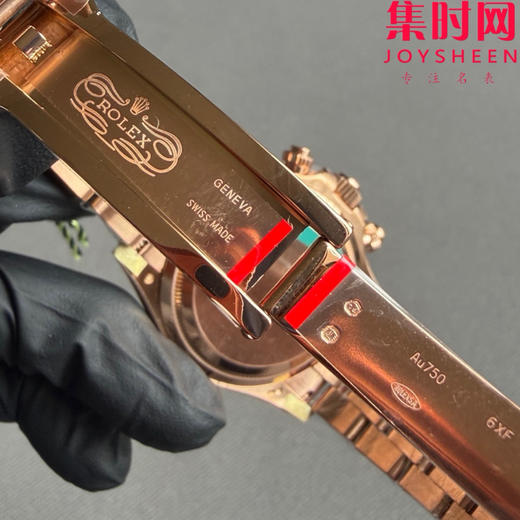 CBD配重版 劳力士宇宙计型迪通拿计时系列 全玫金 贝嫂钢带款 重量210克+ 迪通拿配重版 4130一体机 男士腕表 商品图6