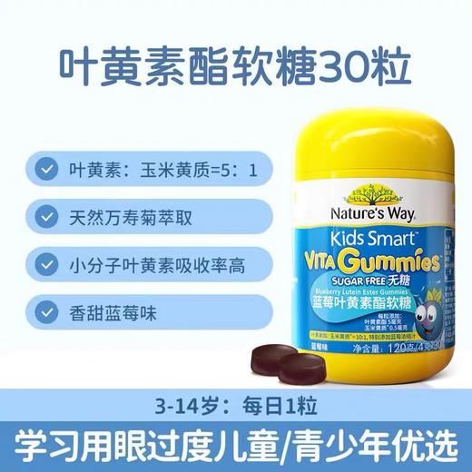澳萃维佳思敏蓝莓叶黄素酯软糖 30粒 商品图1