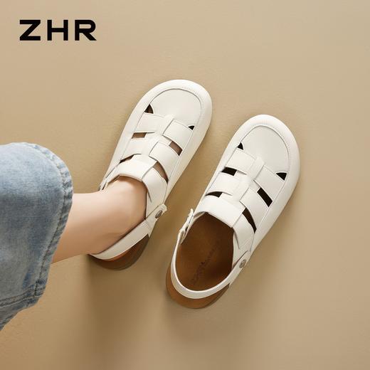 ZHR则则潮流时尚罗马凉鞋2026新款内增软底沙滩鞋ins百搭透气女鞋 商品图6
