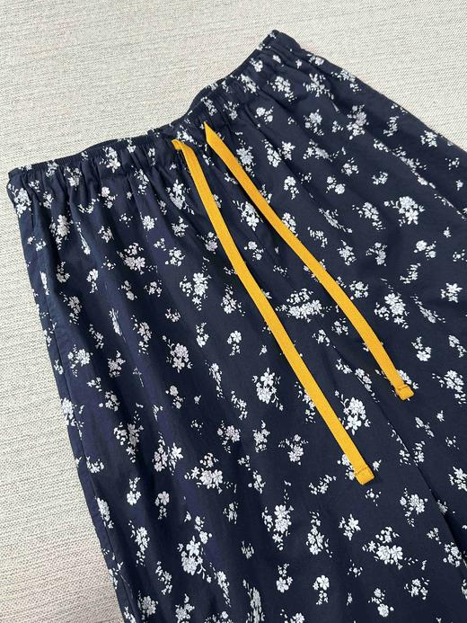 日本进口100棉+拼接镂空蕾丝碎花裤 商品图9