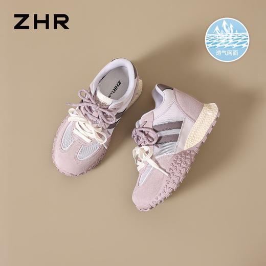 ZHR7.5cm厚底内增高运动休闲鞋夏季新款阿甘鞋百搭德训老爹鞋女鞋 商品图1