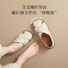 ZHR则则罗马凉鞋女2026夏季新款编织包头平底软底两穿懒人凉鞋女 商品缩略图3
