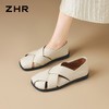 ZHR则则罗马凉鞋女2026夏季新款编织包头平底软底两穿懒人凉鞋女 商品缩略图9