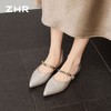 ZHR平地玛丽珍鞋女2026夏季新款休闲通勤百搭法式复古浅口单鞋女 商品缩略图5
