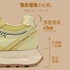 ZHR猪皮革新年红厚底德训鞋内增高阿甘鞋女春季新款休闲运动鞋女 商品缩略图3
