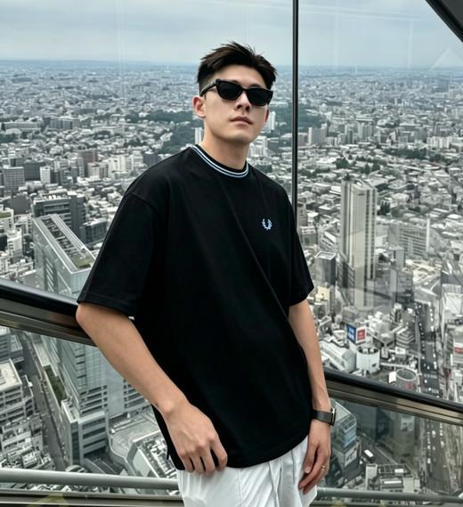 【FP×BMS联名款】宽松珠地圆领T恤 TX677 商品图2