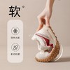 ZHR猪皮革新年红厚底德训鞋内增高阿甘鞋女春季新款休闲运动鞋女 商品缩略图8