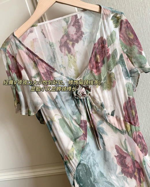 RealisationPar连衣裙复古法式吊带裙041111 商品图8