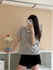  Ca*iKe*n  宅家的快乐  欧尼条纹套装 商品缩略图5