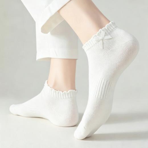 鹿鹿升白色短袜系列 商品图6