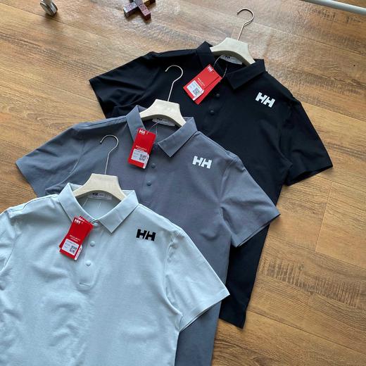 Helly Hansen男士冰丝无痕压胶POLO衫 商品图1