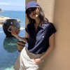 卷卷紫小鹿棉麻飞袖衬衣 棉麻混纺舒适透气柔软 手工小鹿刺绣精致有质感 小飞袖专治各种肩型焦虑 时尚百搭不挑人 商品缩略图7
