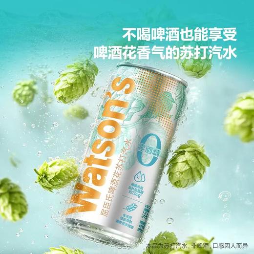 聚便利 x 山姆 屈臣氏 啤酒花苏打汽水 265ml/罐 商品图4