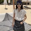 卷卷紫小鹿棉麻飞袖衬衣 棉麻混纺舒适透气柔软 手工小鹿刺绣精致有质感 小飞袖专治各种肩型焦虑 时尚百搭不挑人 商品缩略图9