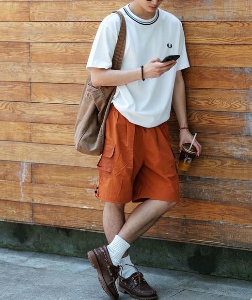 【FP×BMS联名款】宽松珠地圆领T恤 TX677 商品图0