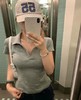 巨显腰细的 V 领Polo短 T 商品缩略图11