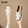 ZHR则则罗马凉鞋女2026夏季新款编织包头平底软底两穿懒人凉鞋女 商品缩略图8