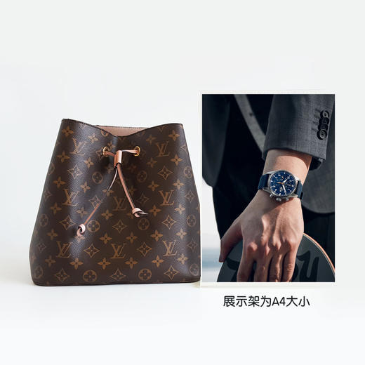 【95新】LV路易威登M44022老花拼粉色NEONOE水桶包单肩包女士 040526AK08 商品图8
